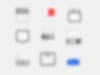Facebook Interface Component Icons